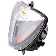 Driver Side Headlight, with Bulb, Halogen, Clear Lens, Base Model