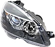 Passenger Side Headlight, with Bulb, Halogen, For Models Without Special Edition Package (Code P37) and Sportline Package (Code 952), Production Date From February 9 2007
