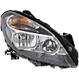 Passenger Side Halogen Headlight, With bulb(s), OE Replacement