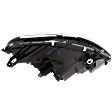 Driver Side Halogen Headlight, With bulb(s), OE Replacement