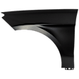 Front, Driver Side Fender, Steel