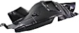 Front, Passenger Side, Front Section Fender Liner, Coupe/Convertible