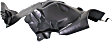 Front, Passenger Side, Front Section Fender Liner, Coupe/Convertible