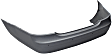 Rear Primed Bumper Cover, With Parking Aid Sensor Holes, For Models Without Sport Package, Except S63