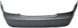 Rear Primed Bumper Cover, For Models Without Parking Aid Sensor Holes and Sport Package, Except S63