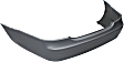 Rear Primed Bumper Cover, For Models Without Parking Aid Sensor Holes and Sport Package, Except S63