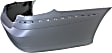 Rear Primed Bumper Cover, Wagon, For Models Without Sport and AMG Styling Package