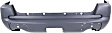 Rear Primed Bumper Cover, For Models With Styling Package (U49), Without Trailer Hitch and Parktronic Holes