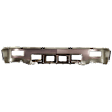Front Bumper, Chrome, With Fog Light Holes, Without Parking Aid Sensor Holes, Without Mounting Brackets