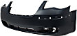 2009 Chrysler Town & Country Touring 6 Cyl 4.0L - Front Primed Bumper Cover, For Models With Chrome Insert