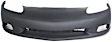 Front Primed Bumper Cover, Without Headlight Washer Holes