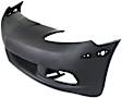 Front Primed Bumper Cover, Without Headlight Washer Holes