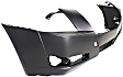 2012 Cadillac CTS Base - Front Primed Bumper Cover, For Models With Halogen Headlights