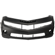 2010-2013 Chevrolet Camaro - Front Primed Bumper Cover, SS Model, Without Tow Hook Holes, With Fog Light Holes, Without Parking Aid Sensor Holes