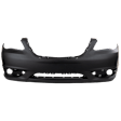 Front Primed Bumper Cover, Convertible/Sedan