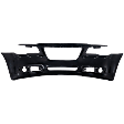 Front Primed Bumper Cover, Sedan, Except SRT-8 Model, Without Parking Aid Sensor Holes, With Adaptive Cruise Control