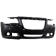 Front Primed Bumper Cover, Sedan, Except SRT-8 Model, With Parking Aid Sensor Holes and Adaptive Cruise Control