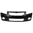 Front Primed Bumper Cover, LT/LTZ Models, 4 Cyl., 1.4L Engine, For Models With RS Appearance Package, CAPA Certified