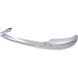 Front, Driver or Passenger Side, Upper Bumper Trim, Chrome, Except With Z71 Appearance Package