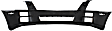 Front Primed Bumper Cover, Except STS-V Model, Without Headlight Washer Holes