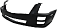 Front Primed Bumper Cover, Except STS-V Model, Without Headlight Washer Holes, CAPA CERTIFIED