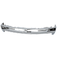 Front Bumper, Chrome, Without Mounting Brackets