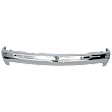 Front Bumper, Chrome, Without Mounting Brackets