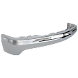 Front Bumper, Chrome, Without Mounting Brackets