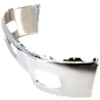 Front Bumper, Chrome, Without Mounting Brackets