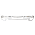 Front Bumper, Chrome, Without Mounting Brackets, CAPA CERTIFIED