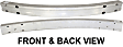 Front Bumper Reinforcement, Aluminum, 8 Cyl., 4.6L Engine