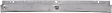 2013-2017 Cadillac XTS - Front Bumper Reinforcement, Aluminum