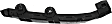2013 Chrysler 200 - Front, Driver Side Bumper Bracket