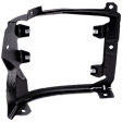 Front, Driver Side, Outer Bumper Bracket, For Models with Impact Bar Skid Plate