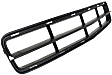 Front, Center Bumper Grille, Textured Black