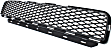 Front, Center Bumper Grille, Textured Black