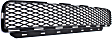 Front, Center Bumper Grille, Textured Black