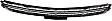 2012 Chevrolet Cruze - Front Bumper Grille, Textured Black