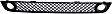 Front Bumper Grille, Black