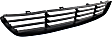 Front, Center Bumper Grille, Textured Black