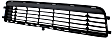 Front, Center Bumper Grille, Textured Black, Base Model, 4 Cyl., 2.5L Engine, CAPA Certified
