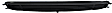 Front, Center Bumper Grille, Textured Black, Base Model, 4 Cyl., 2.5L Engine, CAPA Certified