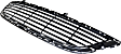 Front Bumper Grille, Textured Black