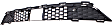 2015-2023 Chrysler 300 - Front Bumper Grille, Primed