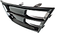 2015 Chrysler 200 - Front, Passenger Side Bumper Grille, For Models With Halogen Headlights and Without Adaptive Cruise Control, Textured Black