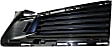 2014-2019 Cadillac CTS - Front, Driver Side Bumper Grille, Textured Black