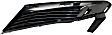 2014-2019 Cadillac CTS - Front, Driver Side Bumper Grille, Textured Black