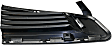 2014-2019 Cadillac CTS - Front, Driver Side Bumper Grille, Textured Black