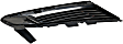 2018 Cadillac CTS - Front, Passenger Side Bumper Grille, For Models With Park Assist System, Textured Black