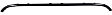 2017 Chrysler 200 Limited - Front, Center Bumper Trim, For Models With Type 1 Bumper Cover, Black